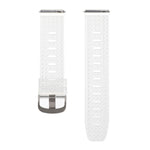 Cinturino silicone glitter trasparente con trama a diamante 20-22