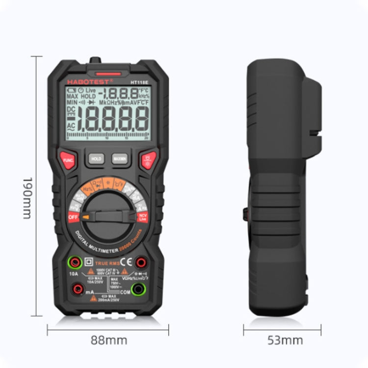 Multimetro digitale portatile HABOTEST HT118E
