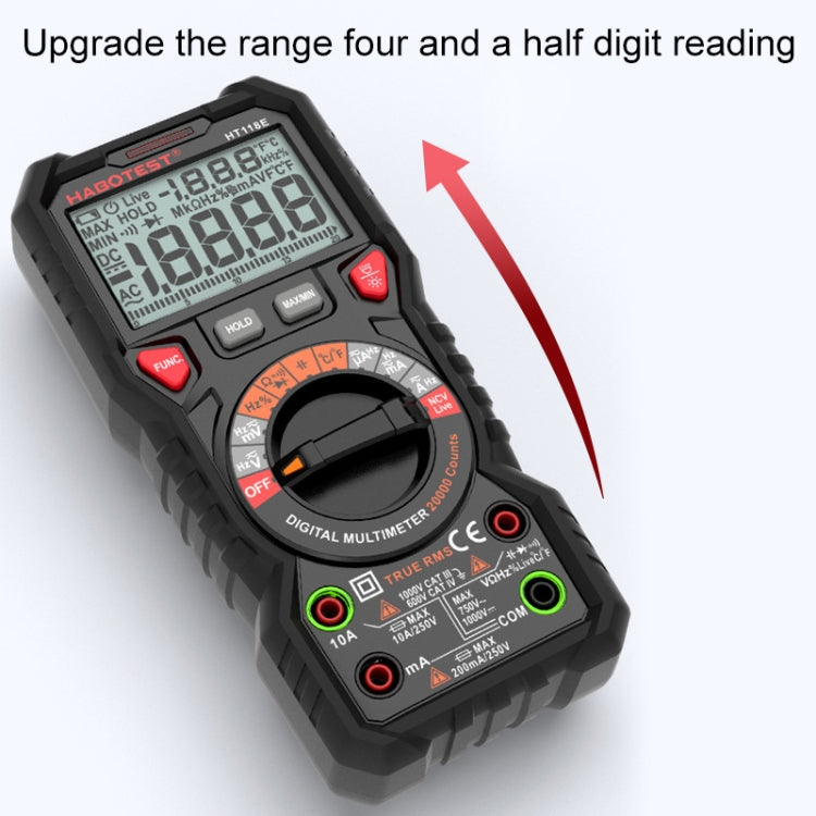 Multimetro digitale portatile HABOTEST HT118E