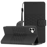 Custodia in pelle effetto goffrato per Samsung Galaxy A04s