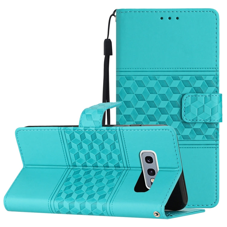 Custodia in pelle effetto diamante per Samsung Galaxy S10+
