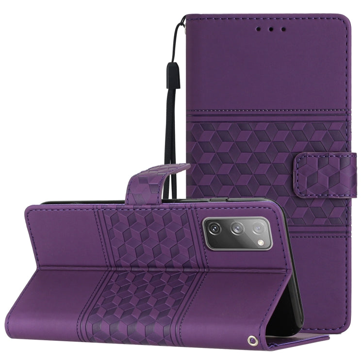 Custodia in pelle effetto diamante per Samsung Galaxy S10+