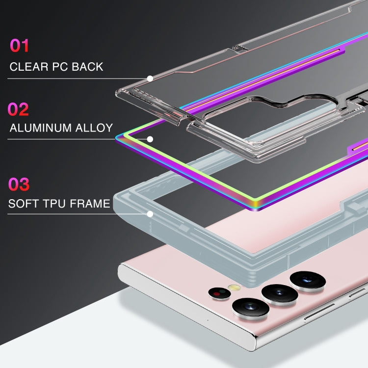 Custodia Defender in TPU e metallo per Samsung Galaxy S23+
