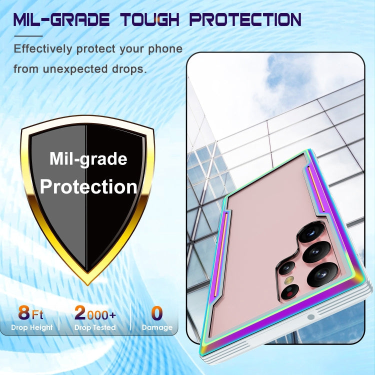 Custodia Defender in TPU e metallo per Samsung Galaxy S23+
