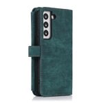 Custodia portafoglio in pelle per Samsung Galaxy S22 Ultra