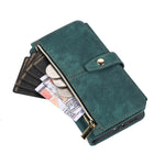 Custodia portafoglio in pelle per Samsung Galaxy S22 Ultra