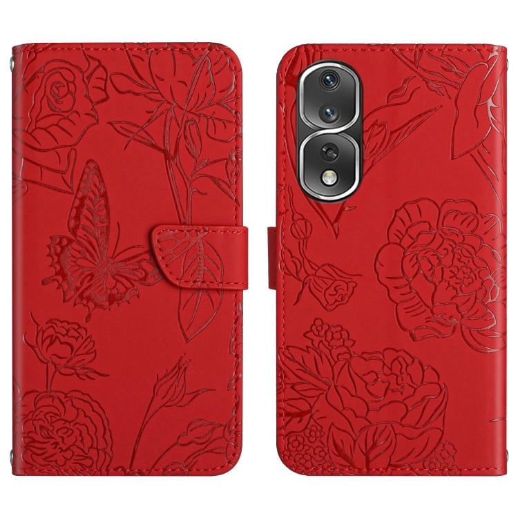 Custodia portafoglio in pelle per Honor 80