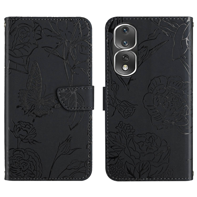 Custodia portafoglio in pelle per Honor 80