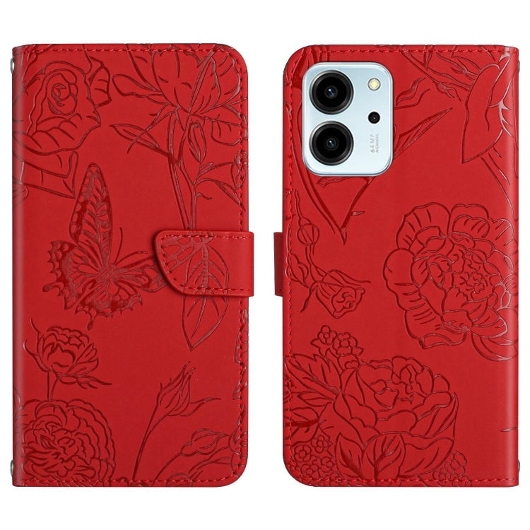 Custodia portafoglio in pelle per Honor 80