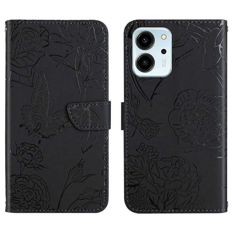 Custodia portafoglio in pelle per Honor 80