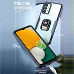 Custodia con anello magnetico per Samsung Galaxy A03s
