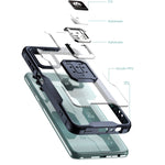 Custodia con anello magnetico per Samsung Galaxy A03s