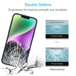 Pellicola vetro temperato 2 pezzi per iPhone 13 e 14