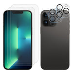Pellicola vetro temperato 2 pezzi per iPhone 13 e 14