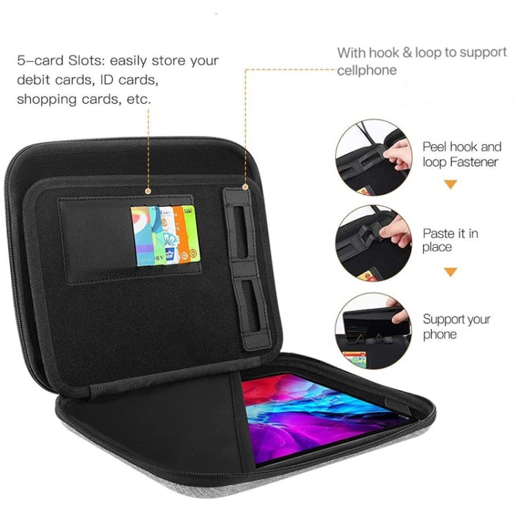 Custodia rigida doppio strato per tablet 9.7-12.9 pollici
