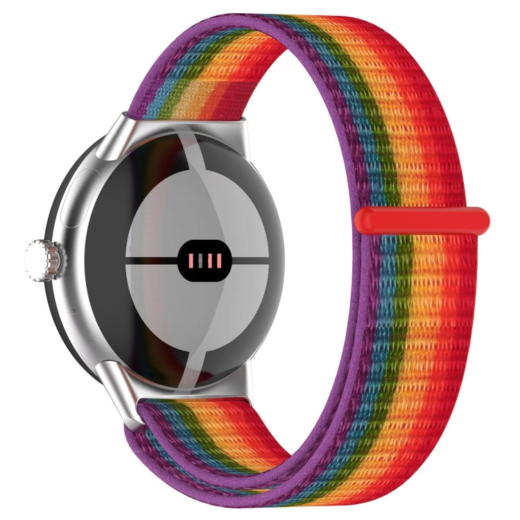 Cinturino nylon con testa in metallo per Pixel Watch 41mm