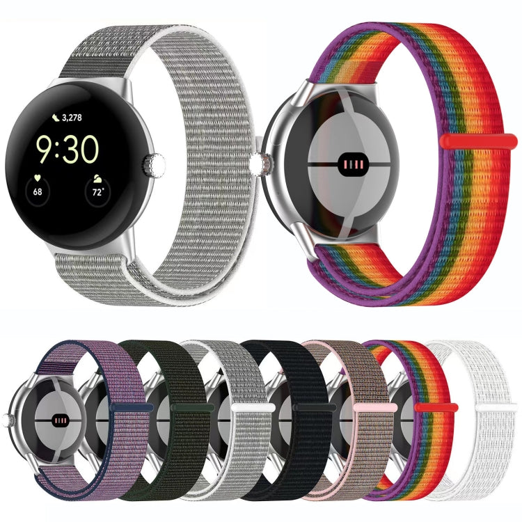 Cinturino nylon con testa in metallo per Pixel Watch 41mm