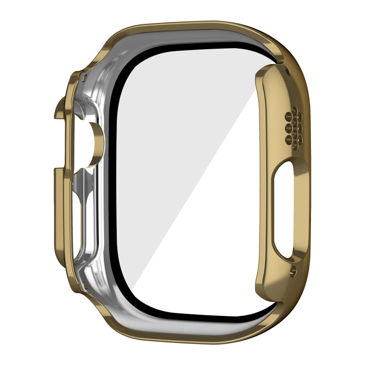 Cassa dell'orologio integrale in vetro temperato per PC lucido, For Apple Watch Ultra 3 / 2 / 1 49mm
