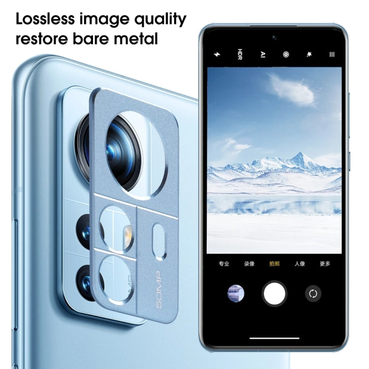 Copriobiettivo in alluminio per Xiaomi 12 Pro e Samsung Galaxy S2