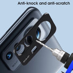 Copriobiettivo in alluminio per Xiaomi 12 Pro e Samsung Galaxy S2