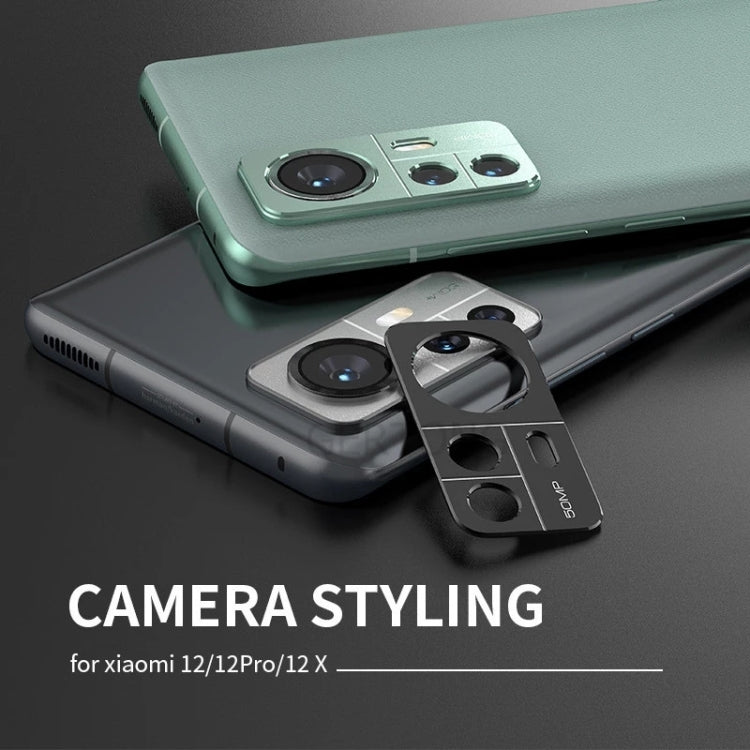 Copriobiettivo in alluminio per Xiaomi 12 Pro e Samsung Galaxy S2