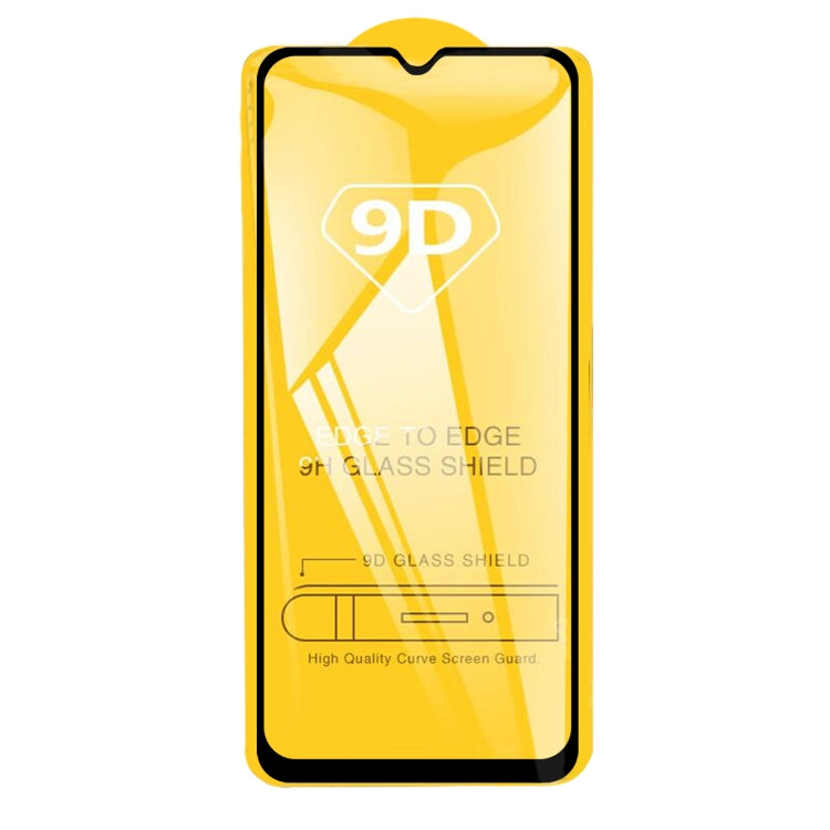 Pellicola vetro temperato 9D Full Glue per Xiaomi Redmi 10C 25 pezzi