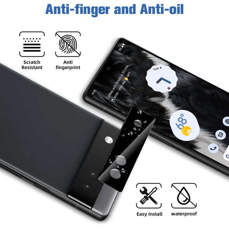 Pellicola vetro temperato completa con protezione lenti per Google Pixel 7 e