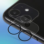 Pellicola in vetro temperato per la protezione dell'obiettivo della fotocamera posteriore HD antiriflesso, For iPhone 12 mini(1 PC), For iPhone 12 Pro Max(1 PC)