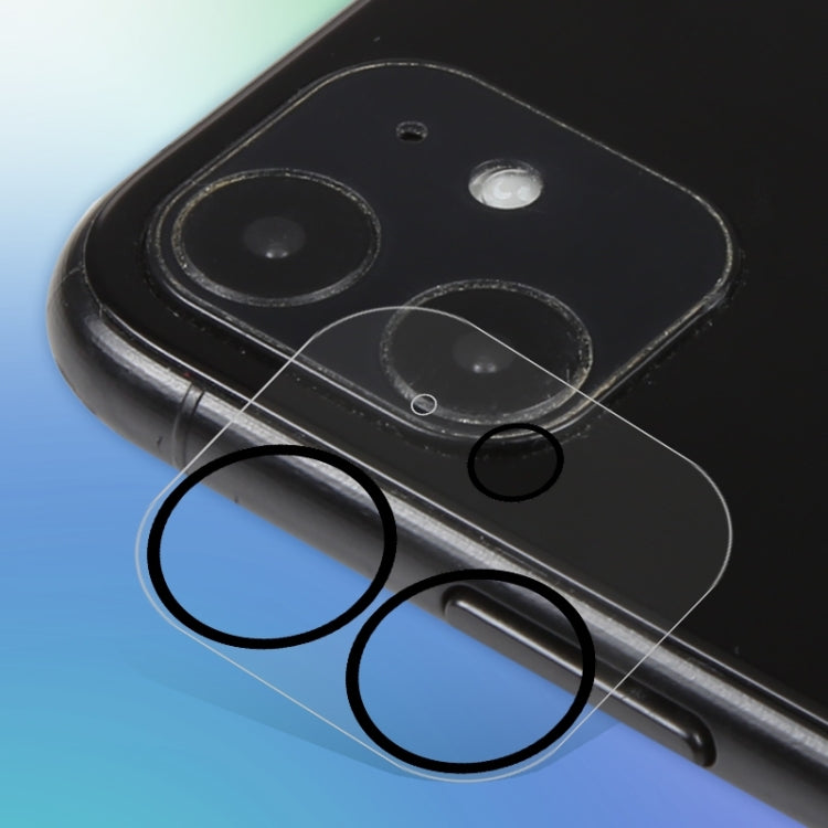 Pellicola in vetro temperato per la protezione dell'obiettivo della fotocamera posteriore HD antiriflesso, For iPhone 12 mini(1 PC), For iPhone 12 Pro Max(1 PC)