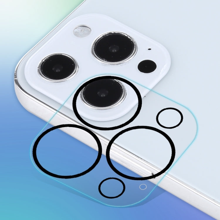 Pellicola in vetro temperato per la protezione dell'obiettivo della fotocamera posteriore HD antiriflesso, For iPhone 12 mini(1 PC), For iPhone 12 Pro Max(1 PC)