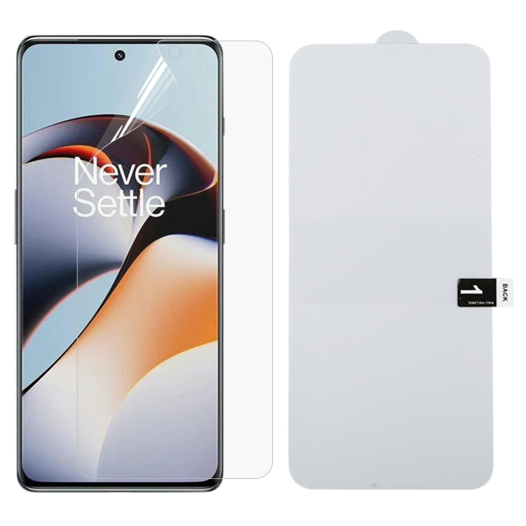 Pellicola idrogel antideflagrante full screen per OnePlus 11R, OnePlus Ace 2