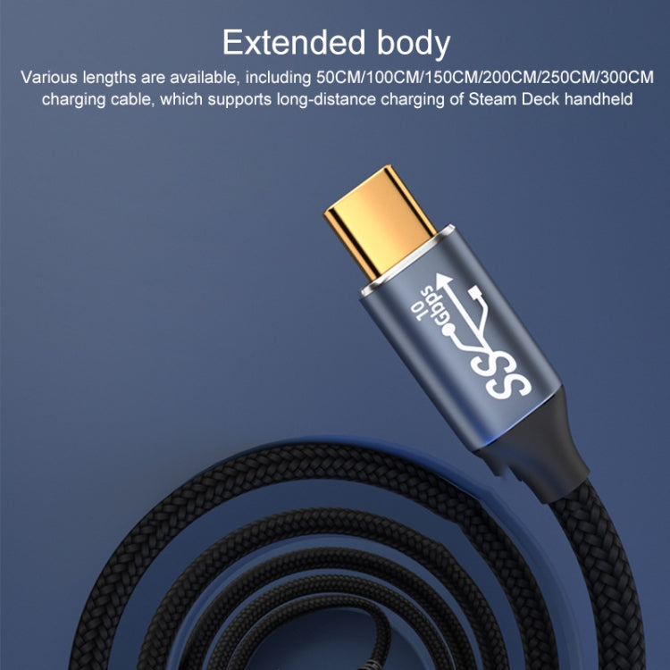 Cavo USB-C 100W per Steam Deck Gen2 0,5-3 metri