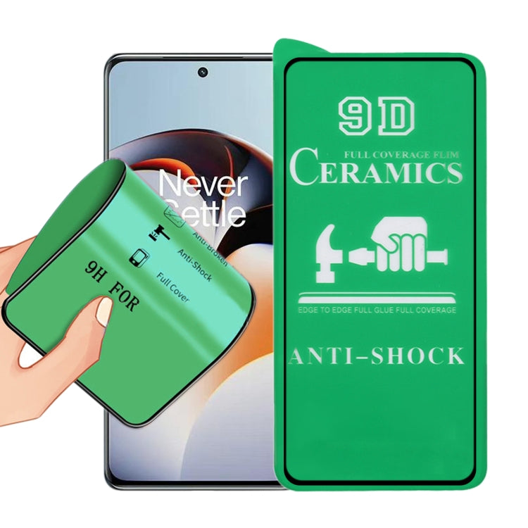 Film ceramico a colla a schermo intero 9D per OnePlus 11R, OPPO Find X6 e OPPO
