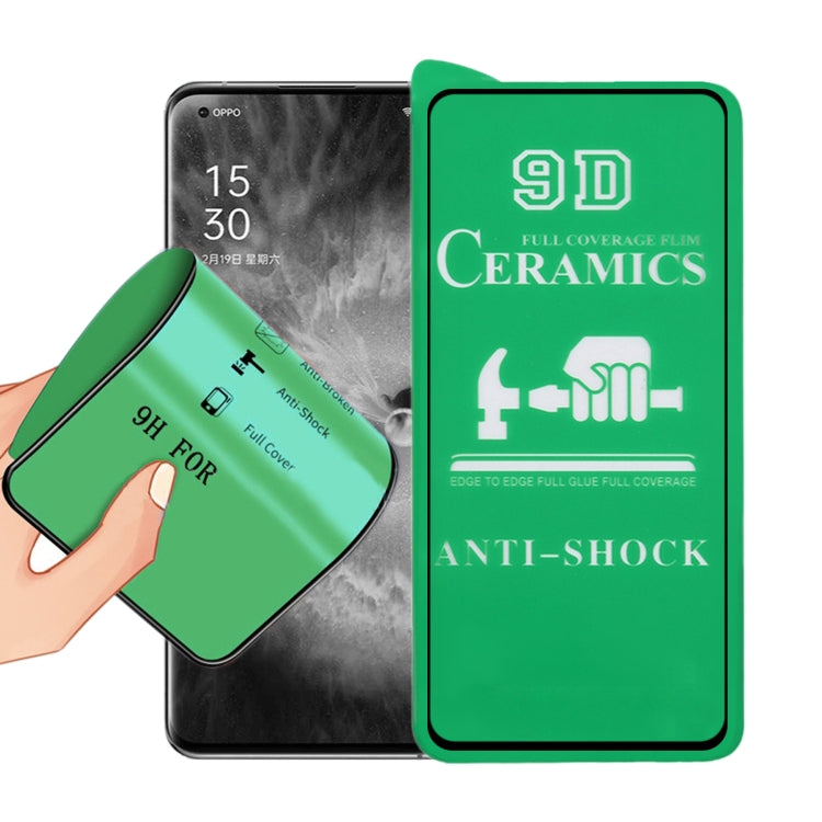 Film ceramico a colla a schermo intero 9D per OnePlus 11R, OPPO Find X6 e OPPO