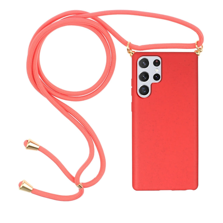 Custodia TPU con paglia di grano per Samsung Galaxy S23 Ultra