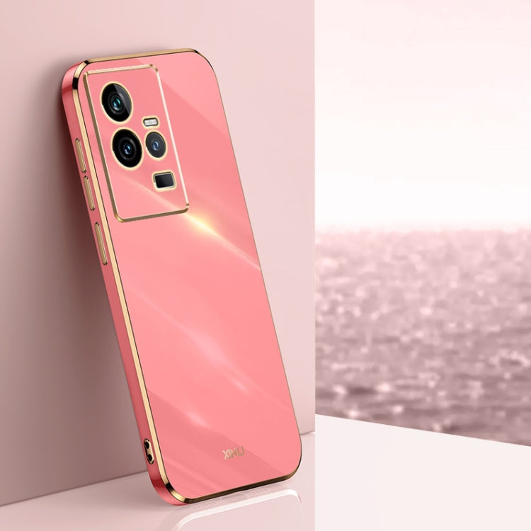 Custodia TPU con bordo in oro 6D per vivo iQOO 11 5G, Realme 10 Pro 5G e Realme