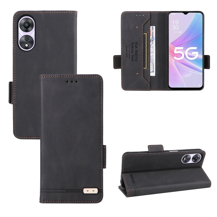 Custodia in pelle con chiusura magnetica per Realme 10 Pro