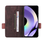 Custodia in pelle con chiusura magnetica per Realme 10 Pro