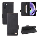 Custodia in pelle con chiusura magnetica per Realme 10 Pro