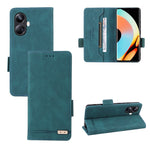 Custodia in pelle con chiusura magnetica per Realme 10 Pro