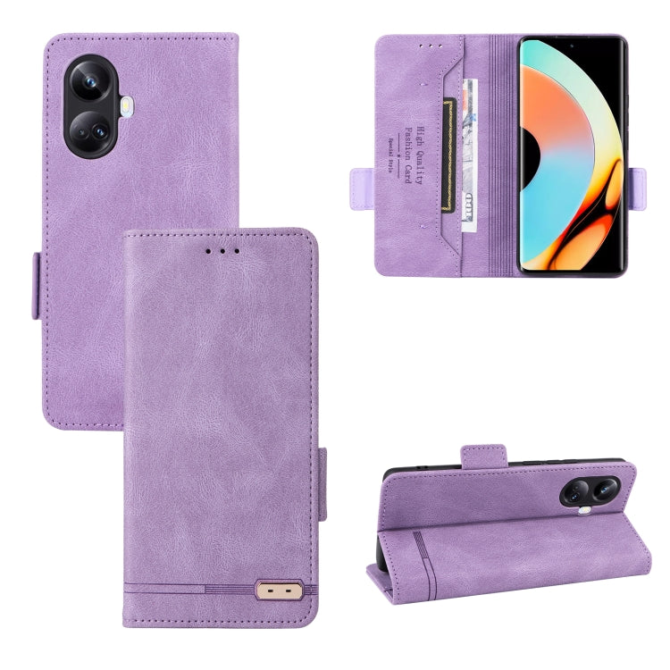 Custodia in pelle con chiusura magnetica per Realme 10 Pro