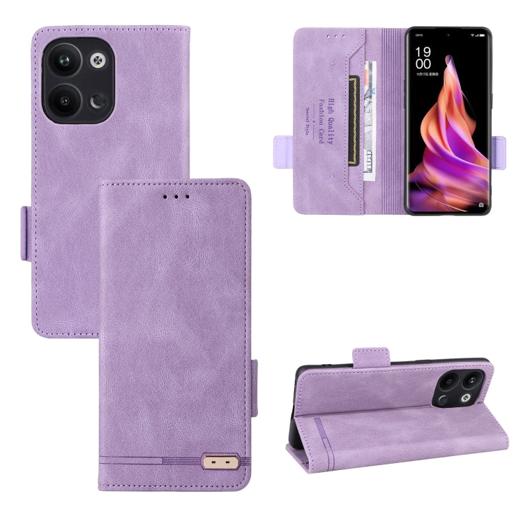 Custodia in pelle con chiusura magnetica per smartphone
