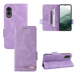 Custodia in pelle con chiusura magnetica per Realme 10 Pro