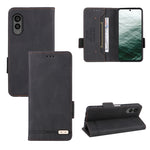Custodia in pelle con chiusura magnetica per Realme 10 Pro