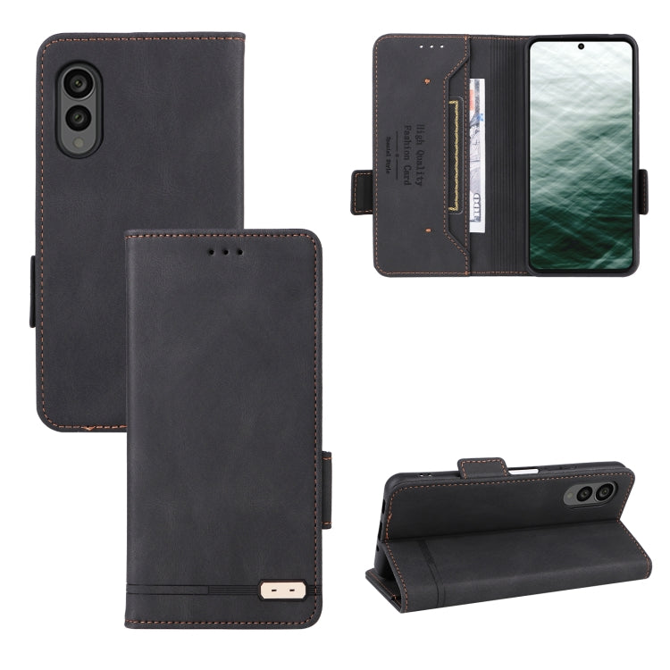 Custodia in pelle con chiusura magnetica per Realme 10 Pro