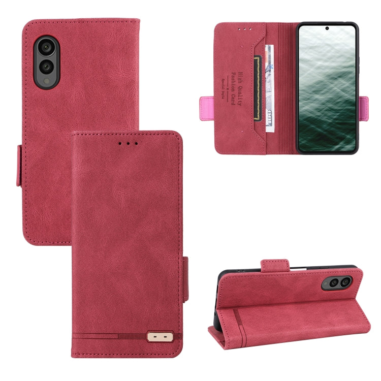 Custodia in pelle con chiusura magnetica per Realme 10 Pro