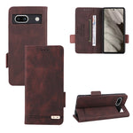 Custodia in pelle con chiusura magnetica per smartphone