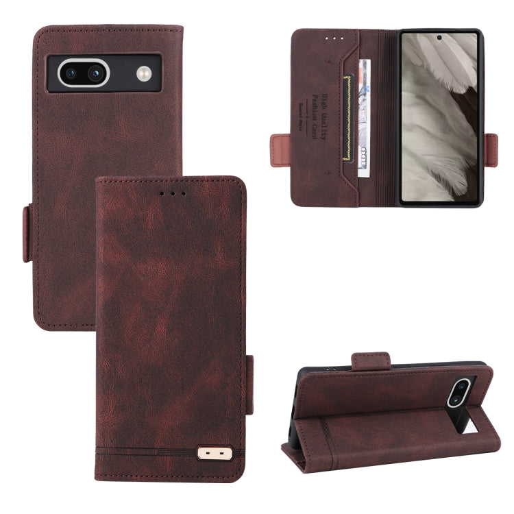 Custodia in pelle con chiusura magnetica per smartphone