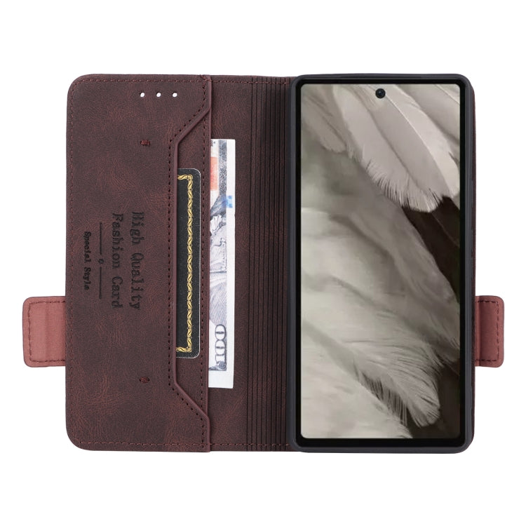Custodia in pelle con chiusura magnetica per smartphone