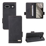 Custodia in pelle con chiusura magnetica per smartphone
